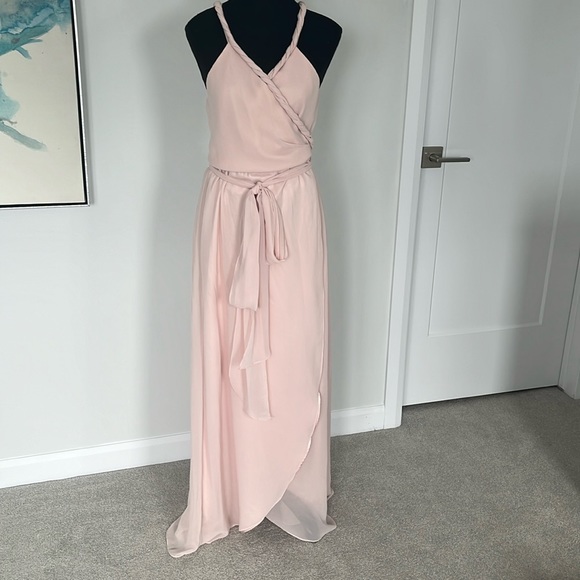 Ladies Evening Wrap Around Dress - Picture 1 of 8